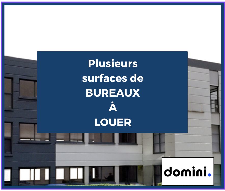 Différentes surfaces de bureaux à louer (Seclin