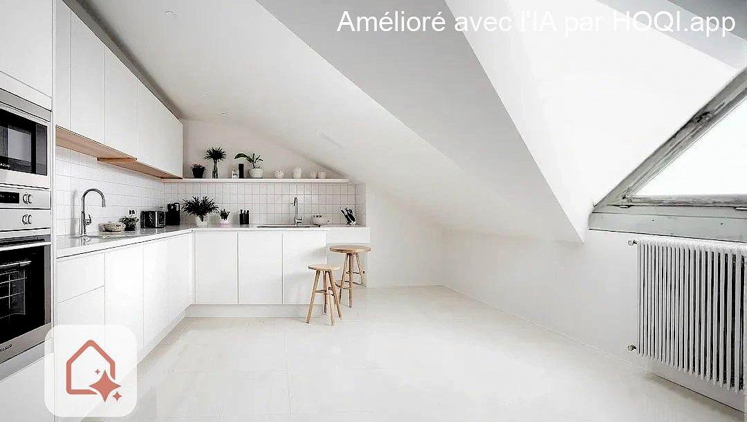 Appartement T4/5 - 90 m² habitables à rénover