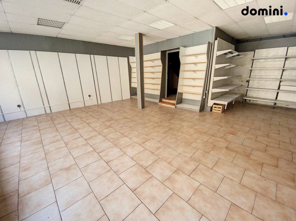 local commercial + appartement