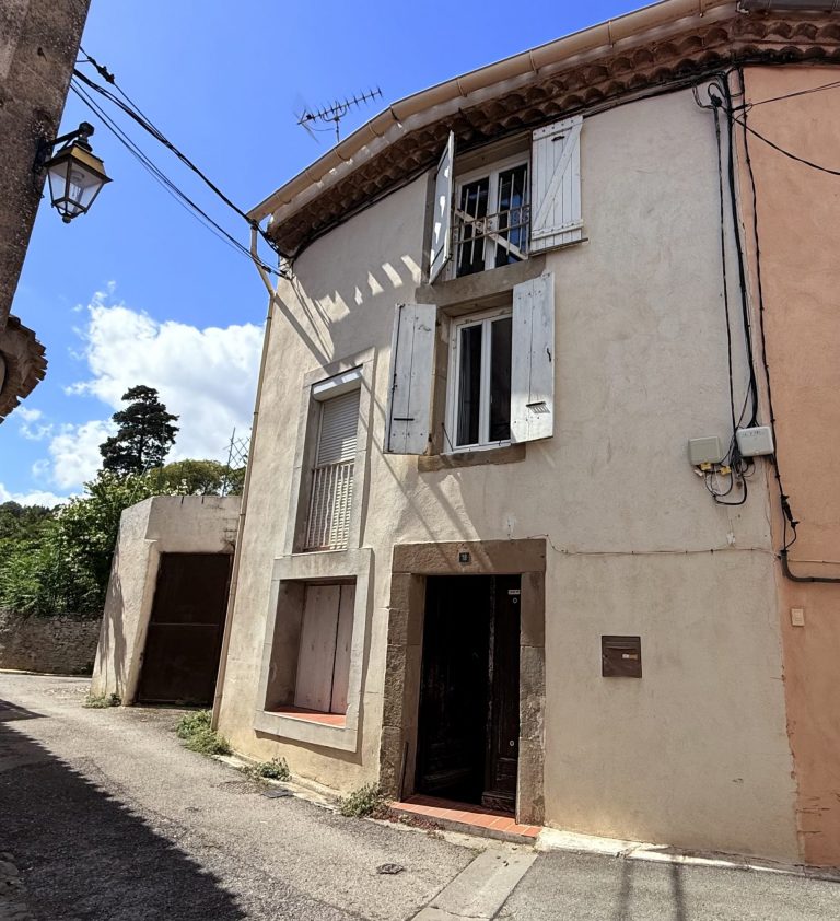 Villegailhenc, maison de village 75m²