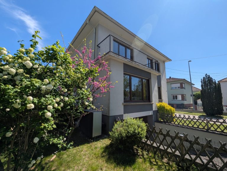 Maison familiale 6pièces de 143m² avec jardin et terrasses – Haguenau 